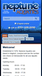 Mobile Screenshot of neptune-aquatics.co.uk